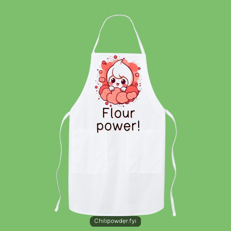 Funny Chili Powder Peek Apron: Cook with Hidden Fun