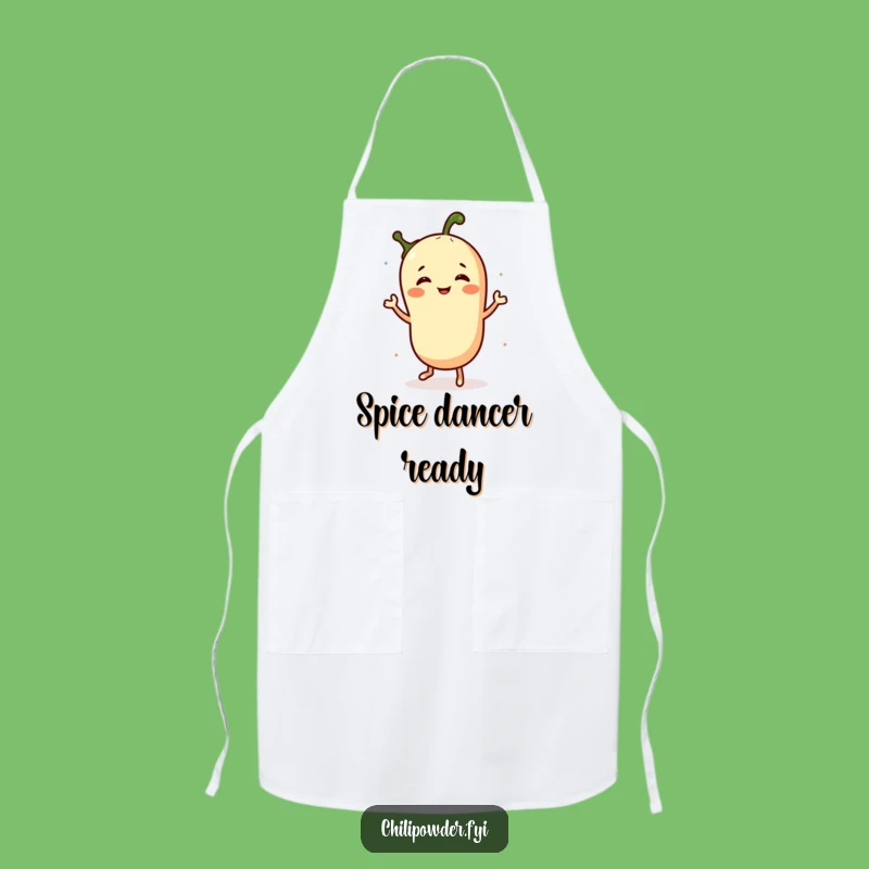 Funny Chili Powder Jig Apron: Cook with Spice and Laughter