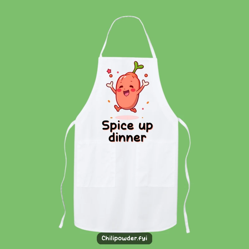 Funny Kawaii Chili Powder Apron: Add Spice to Your Cooking!