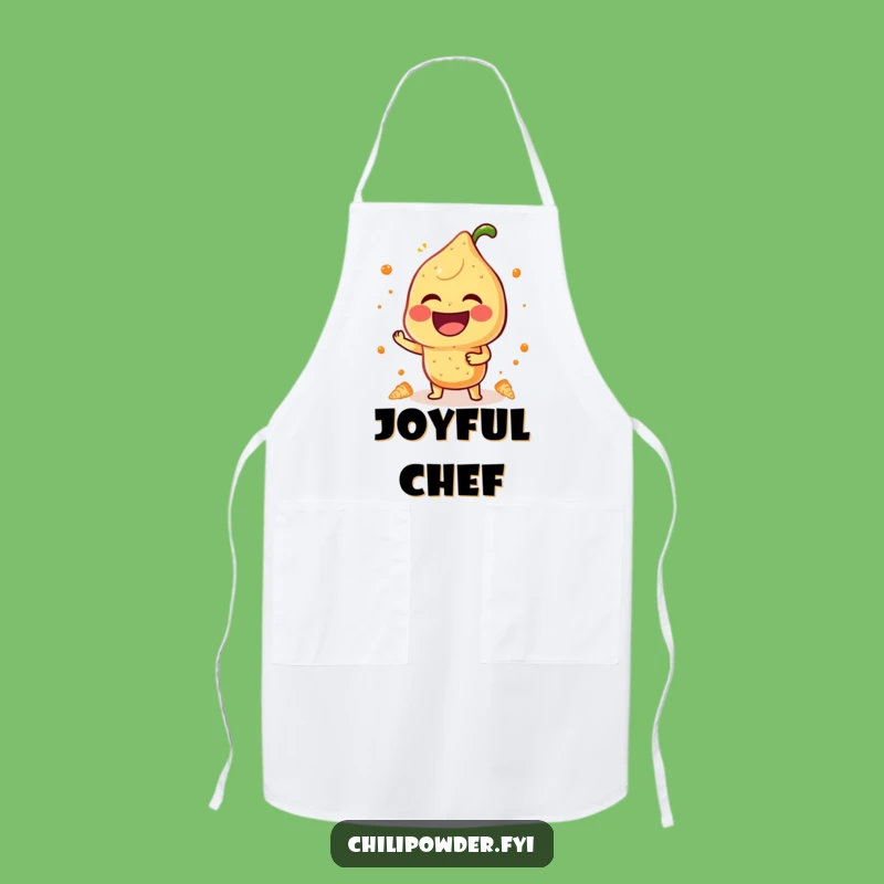 Funny Laughing Chili Apron: Cook with Joy and Spice
