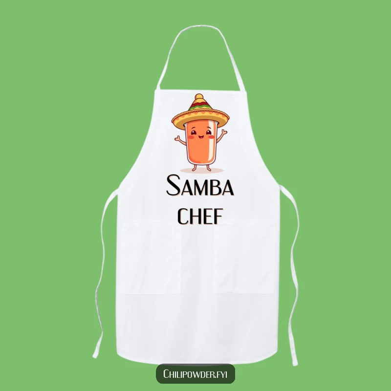 Funny Chili Sombrero Apron: Cook with Festive Flair