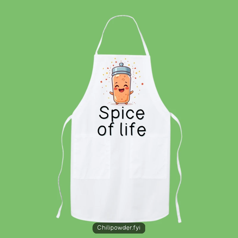 Funny Chili Confetti Apron: Cook with Party Spirit, A Hilarious Kitchen Gift!