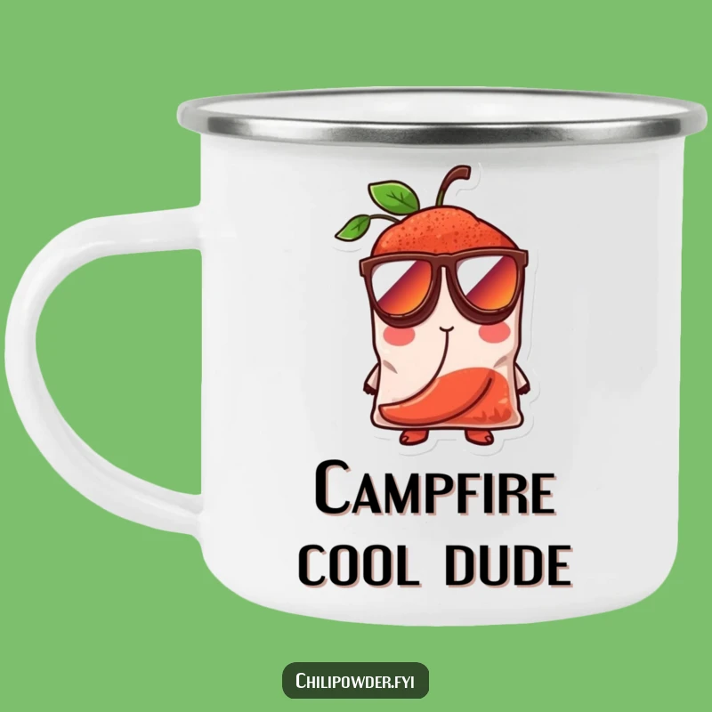 Funny Cool Chili Powder Camping Mug - Adventure Spice Character Drinkware!