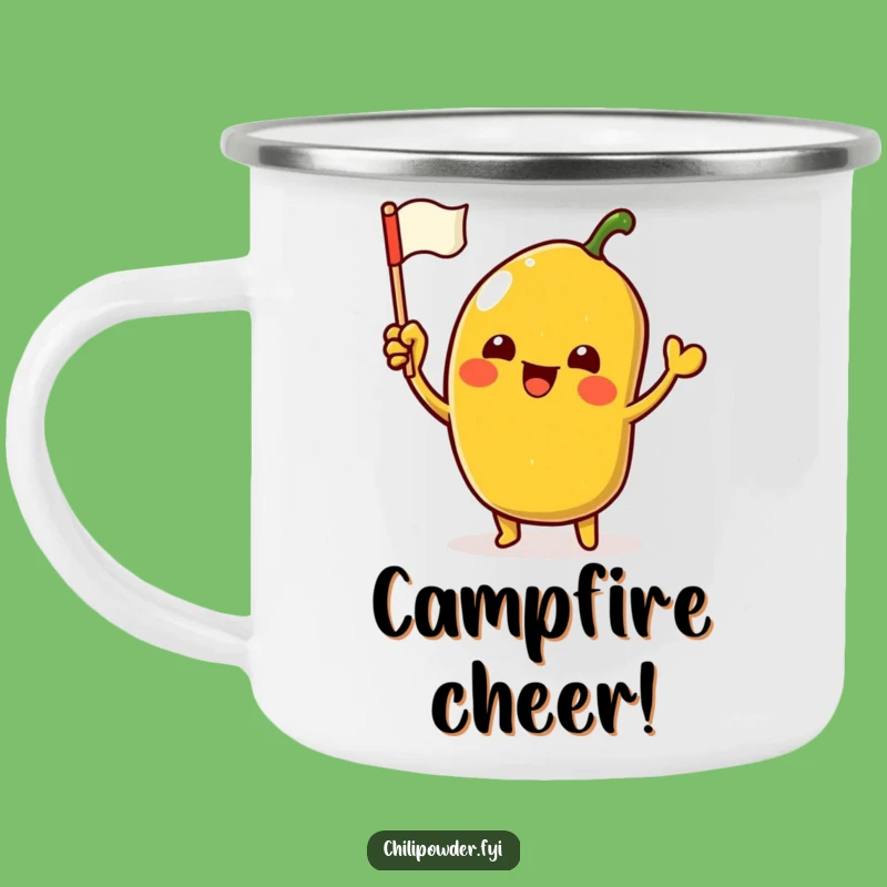 Funny Kawaii Chili Powder Adventure Mug: Hilarious Sips for Spicy Campers