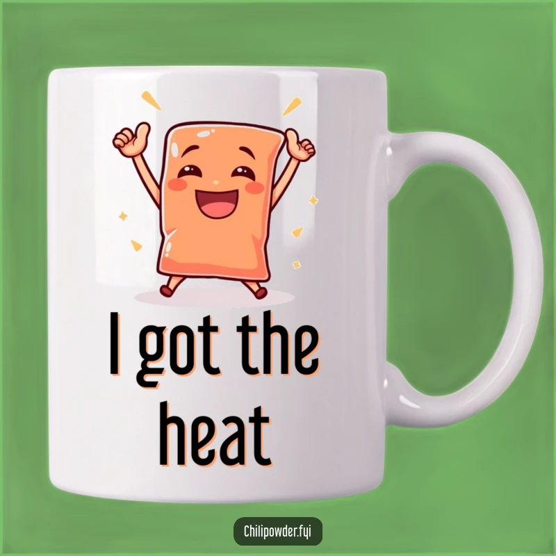 Funny Chili Pouch Dance Mug - Victorious Spice Pouch Gift