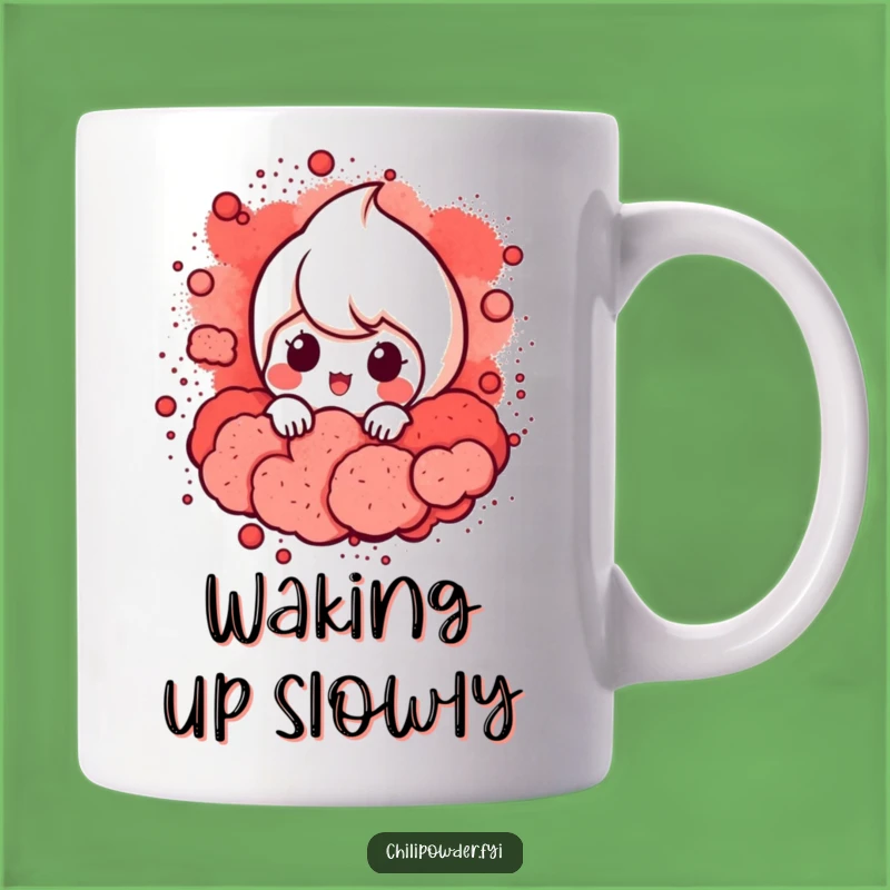 Funny Chili Powder Peek Mug: Hidden Humor for a Comedic Gift