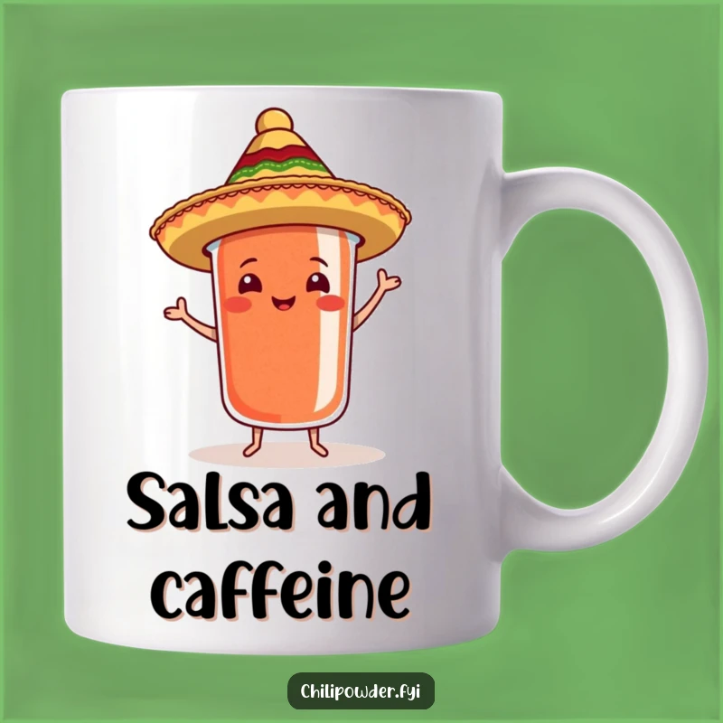 Funny Chili Sombrero Mug: Samba Your Way to a Hilarious Morning