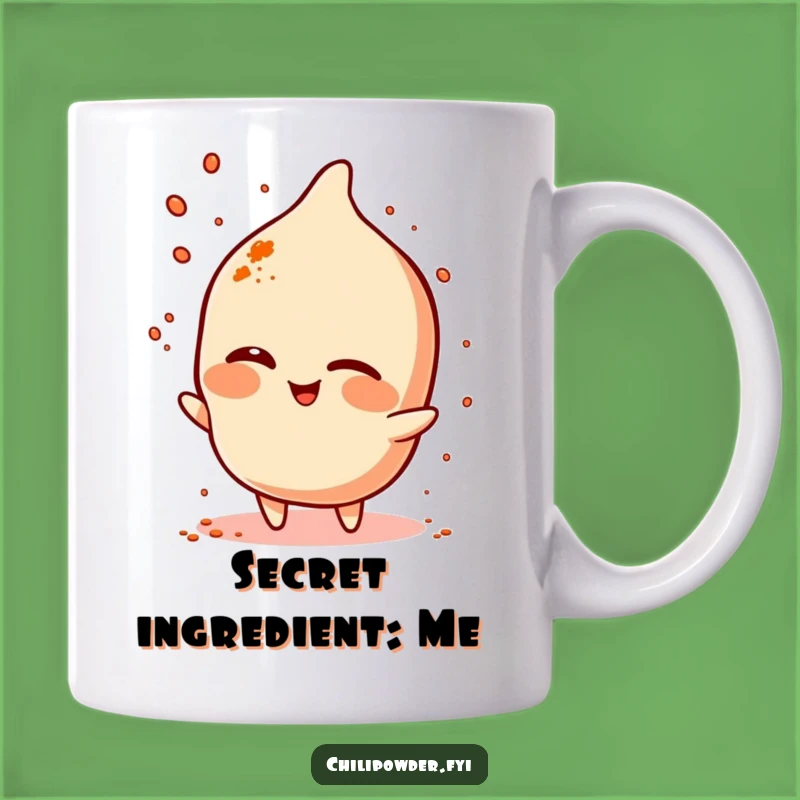Funny Winking Chili Powder Mug - Wink & Spice Character Gift