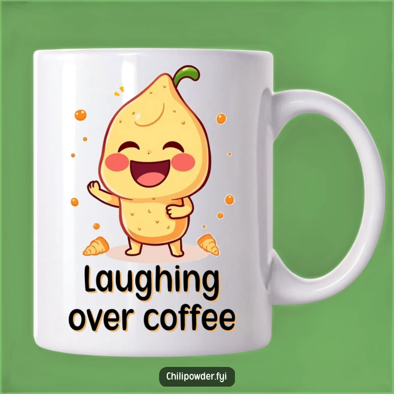 Funny Laughing Chili Mug: Share a Giggle with Spice