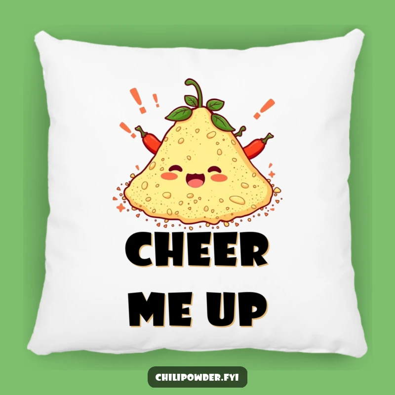 Funny Chili Powder Pillow: Comfy Celebration for Cozy Spaces Gift