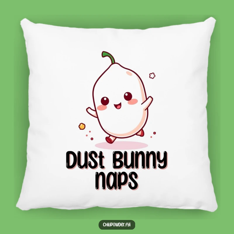 Funny Hopping Chili Dust Pillow - Cozy Comfort with a Kick