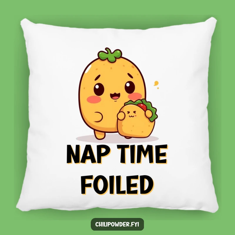 Funny Kawaii Chili Powder Pillow: Soft Cuddles and Hilarious Taco Reactions