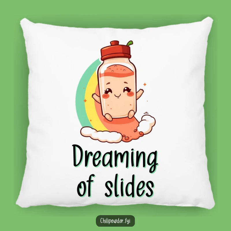 Funny Rainbow Chili Pillow: Cozy Comfort with a Colorful Touch!