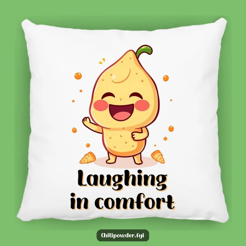 Funny Laughing Chili Pillow: Comfort and Cheer Combined