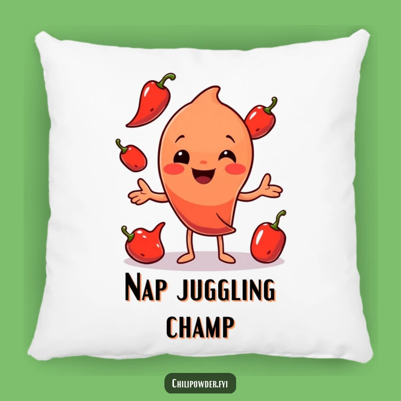 Funny Chili Powder Juggling Pillow: Comfy Coziness with a Side of Spice