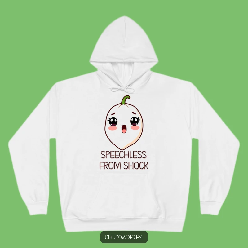 Funny Kawaii Chili Powder Surprise Hoodie - Cozy Hilarious Spicy Apparel Gift