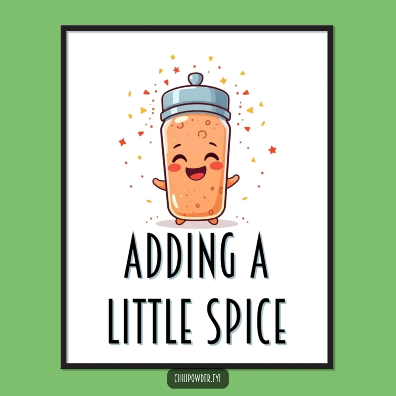 Funny Free Printable Wall Art: Chili Confetti Party!
