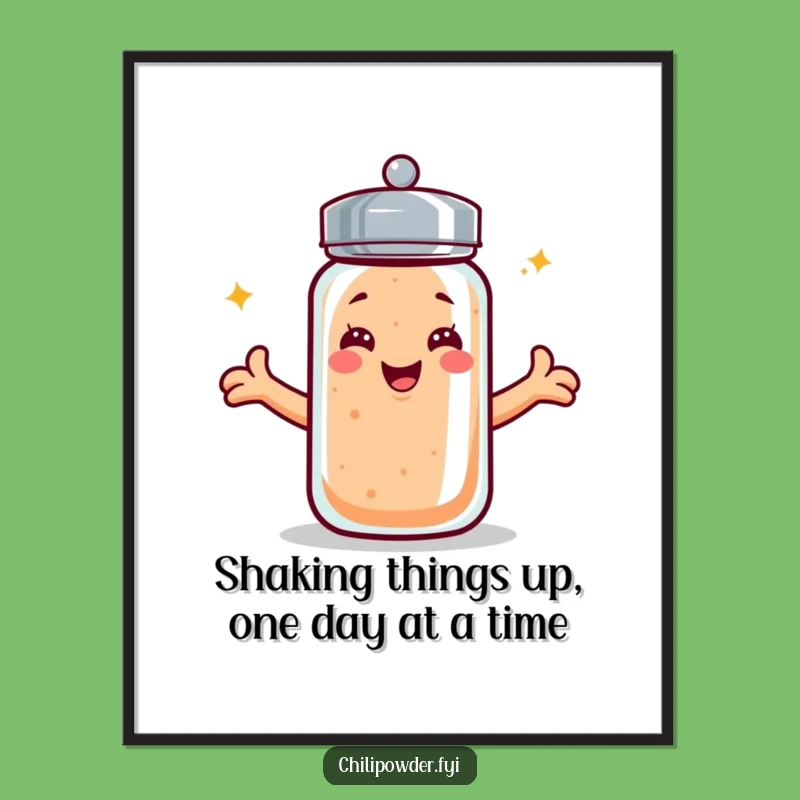 Funny Free Printable Wall Art: Kawaii Chili Shaker Hugs for a Cheerful Home Decor