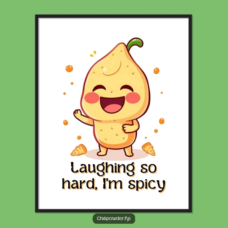 Hearty Laugh Chili Free Printable Wall Art - Funny Downloadable Decor