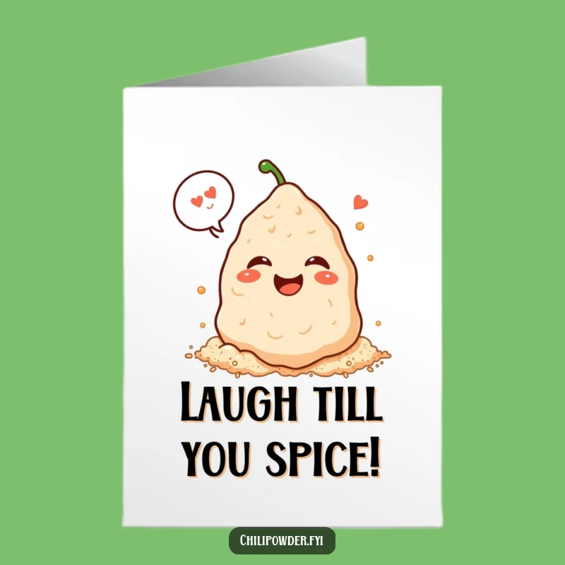 Free Printable Birthday Card: Laughing Chili Pile, Hilarious Downloadable Gift!