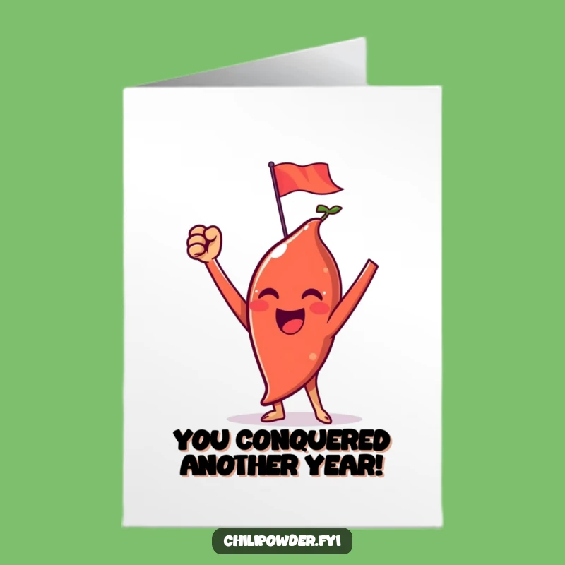 Free Printable Triumph Chili Powder Birthday Card - Victorious Downloadable