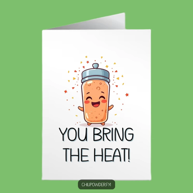 Free Printable Funny Congrats Card: Chili's Sparkly Success!