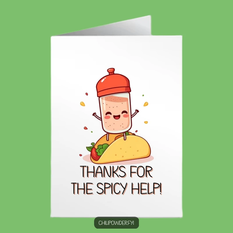 Free Printable Thank You Card: Chili's Grateful Taco Sprinkle, Funny Downloadable Gift