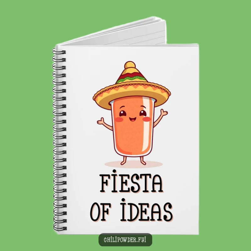 Funny Chili Sombrero Notebook: Jot Down Spicy Fiesta Ideas