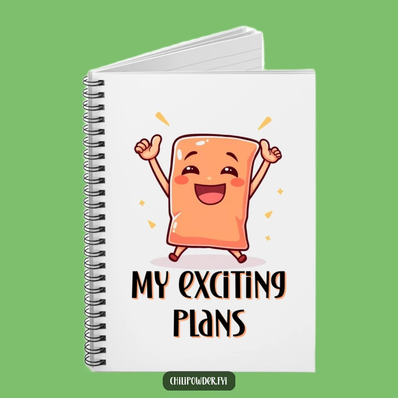 Funny Chili Pouch Dance Notebook - Victorious Spice Pouch Journal