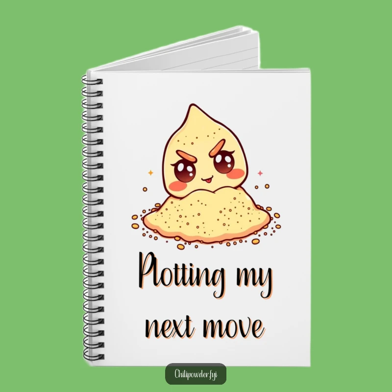 Funny Winking Chili Powder Notebook: Googly Eyes Journal for Mischievous Ideas