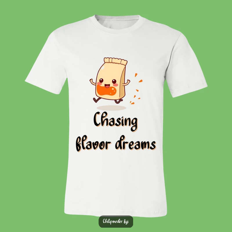 Funny Kawaii Chili Pouch Running T-Shirt - Active Humor Spice Trail