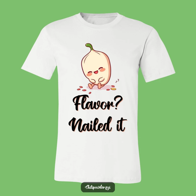 Funny Chili Powder Tripping T-Shirt - Hilarious Spice Character Apparel