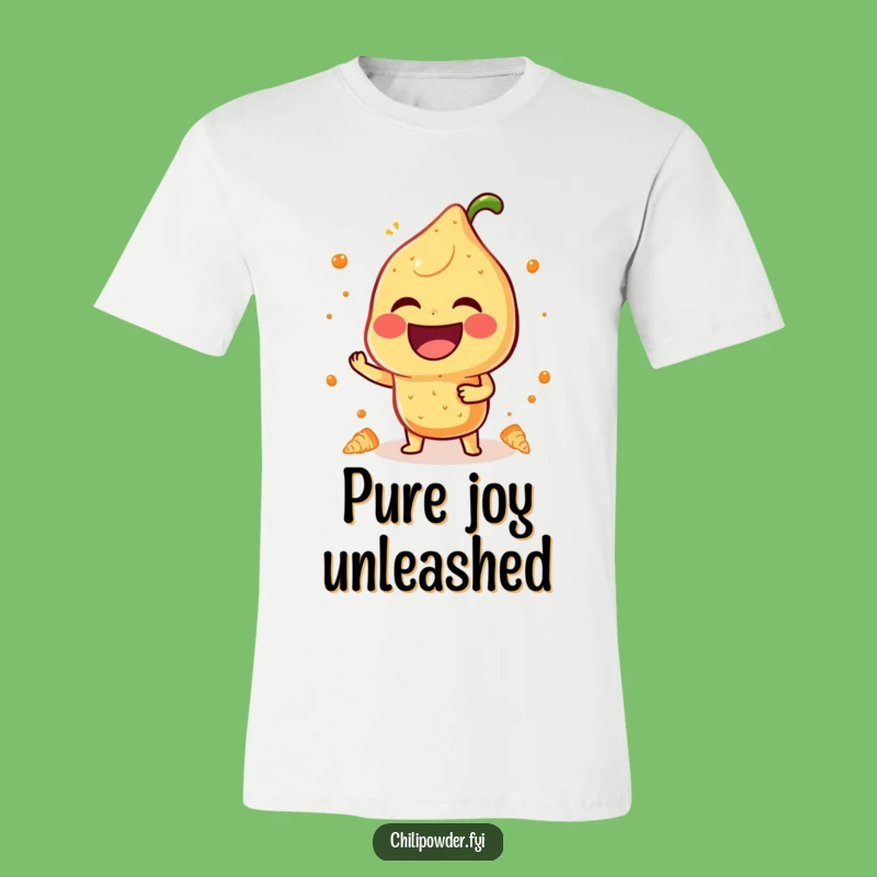 Funny Laughing Chili T-Shirt: Wear Your Happiness Out Loud