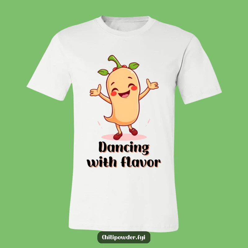 Funny Salsa Dancing Chili Powder T-Shirt: Comical Spice Outfit for Party People!