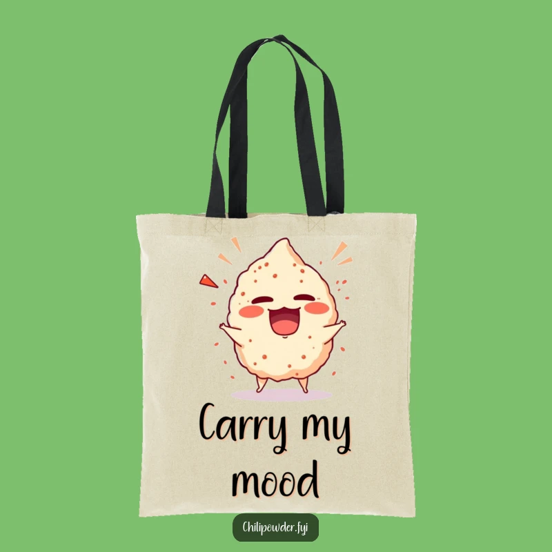 Funny Chili Powder Tantrum Tote Bag - Hilarious Giggling Spice Carry-All