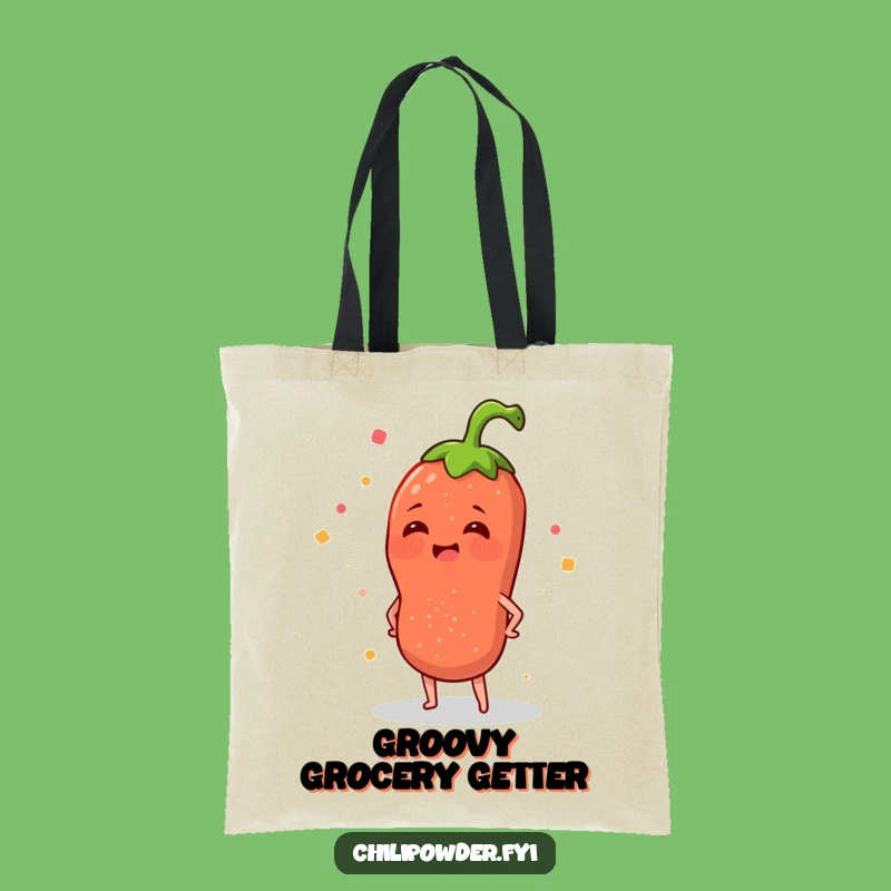 Funny Chili Sprinkle Tote Bag: Carry Your Fun and Spice Everywhere