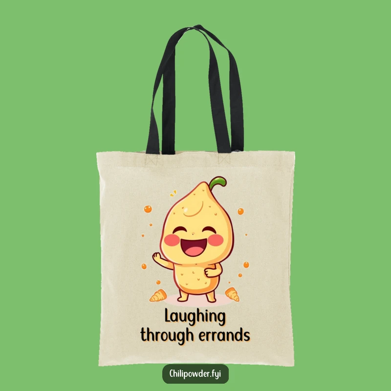 Funny Laughing Chili Tote Bag: Carry Your Joy Everywhere
